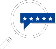 Lupa de análise e seleção